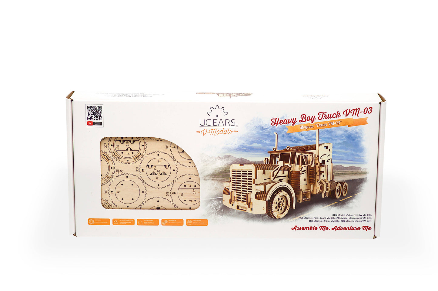 UGears Heavy Boy Truck VM-03
