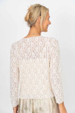 Elegant L/S Lace Top