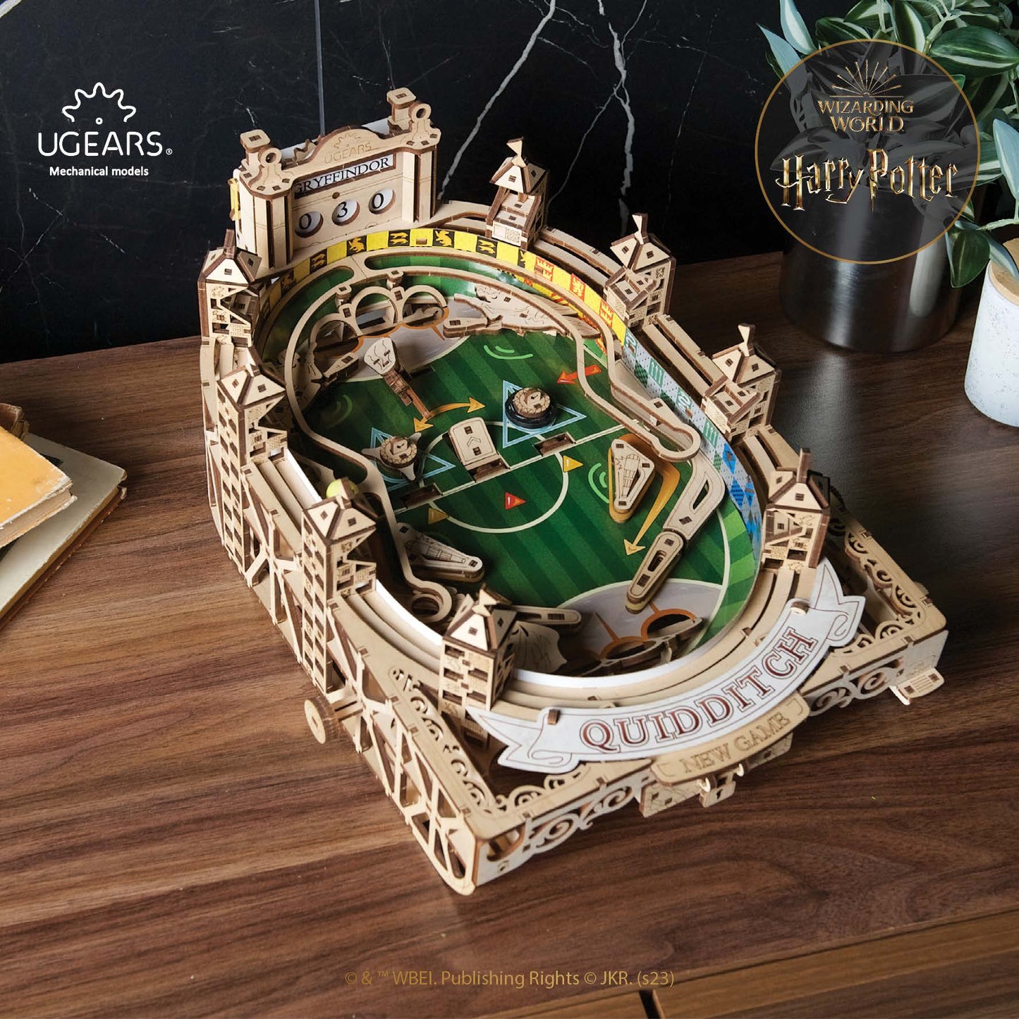UGears Harry Potter™ Quidditch™ Pinball -Wooden 3D Puzzles