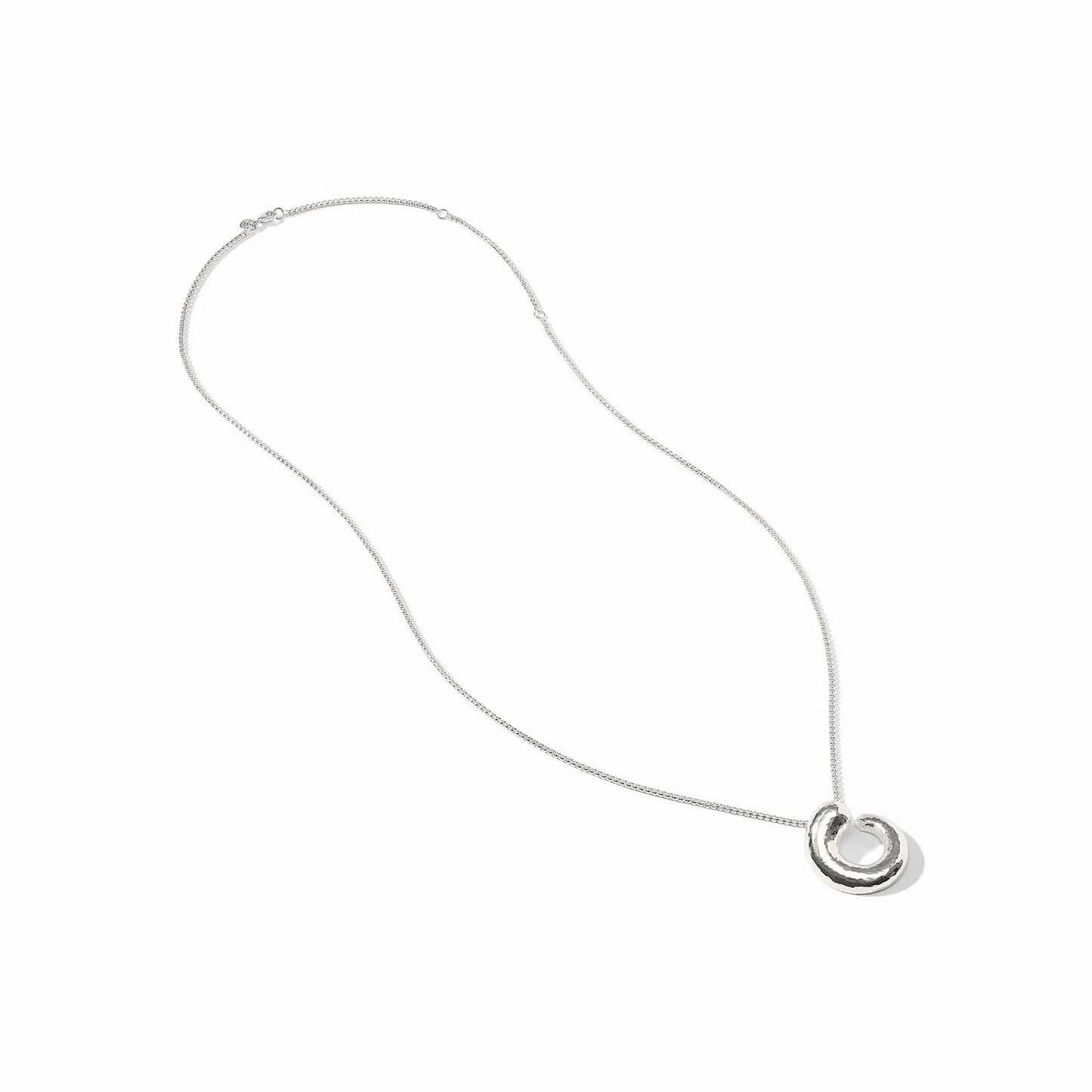 Solara Spiral Silver Pendant