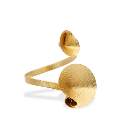 Athena's Shield Cuff Bracelet