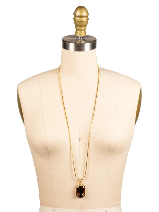 Viretta Embellished Pendant Necklace