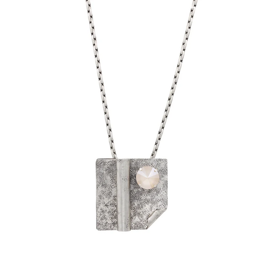 Book and Coffee Necklace