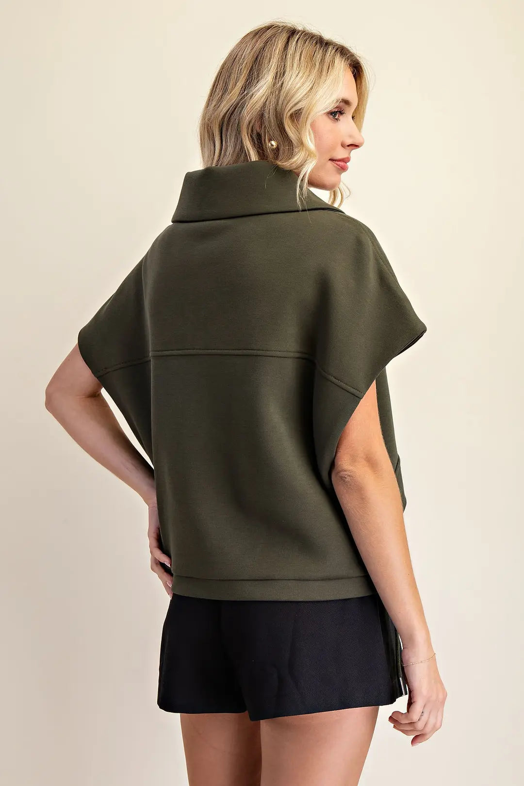 High Neck Vest Top