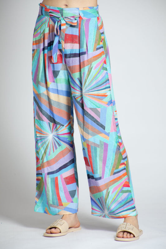 Geometric Print Full Pant