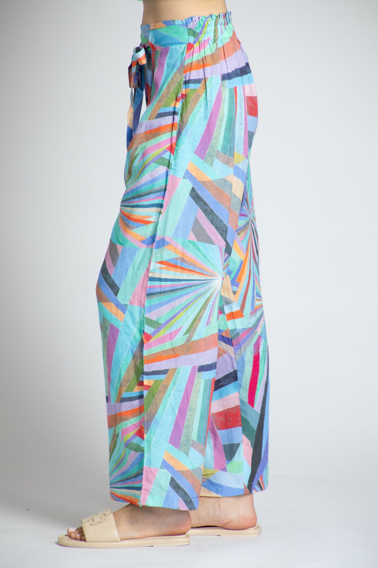 Geometric Print Full Pant