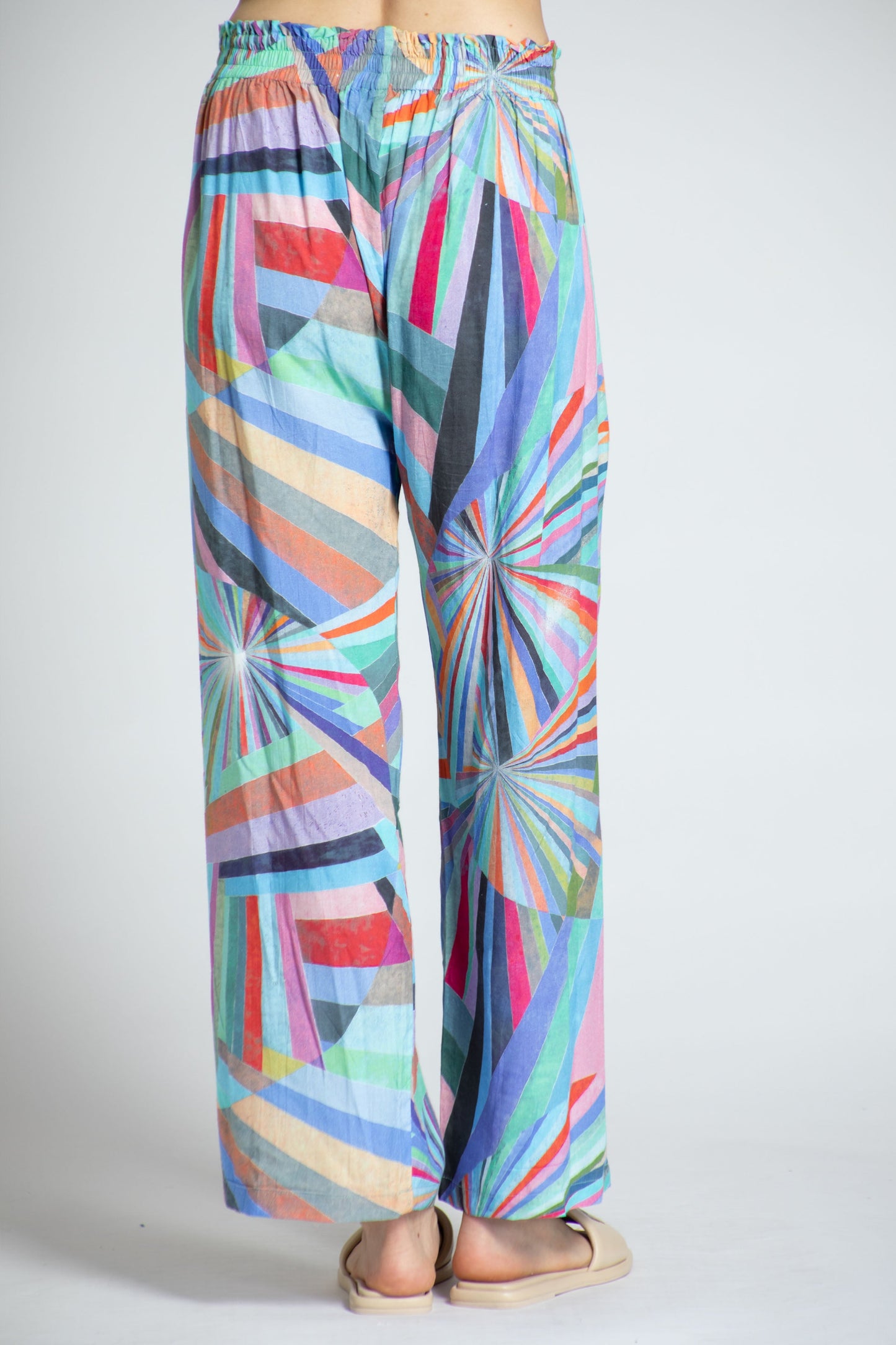 Geometric Print Full Pant