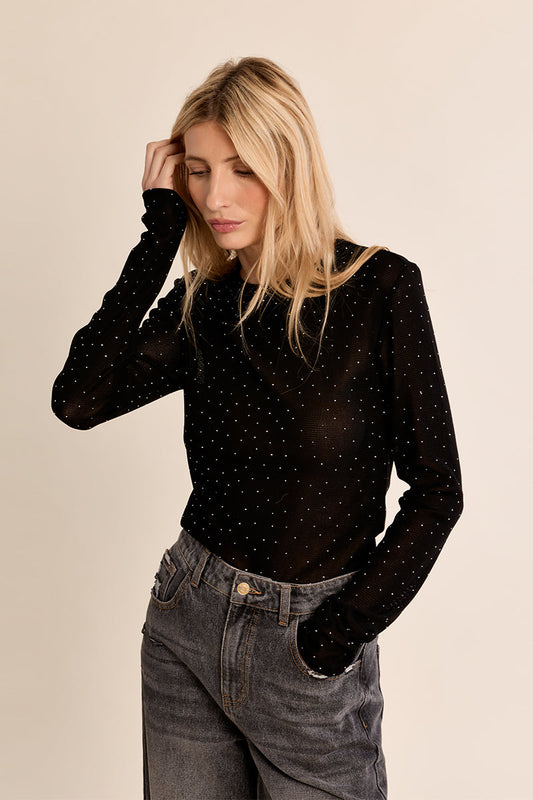 Ladies L/S Knitted Top