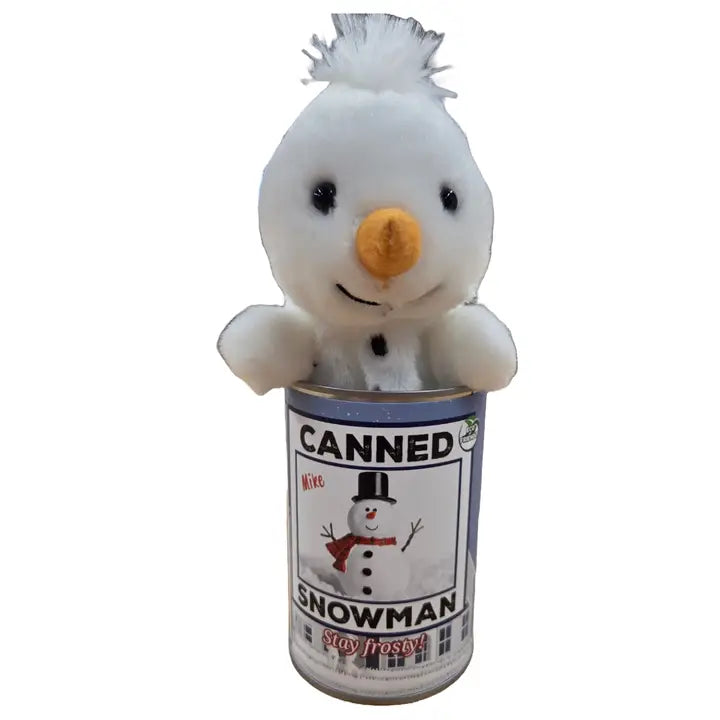 Canned Holiday Plush