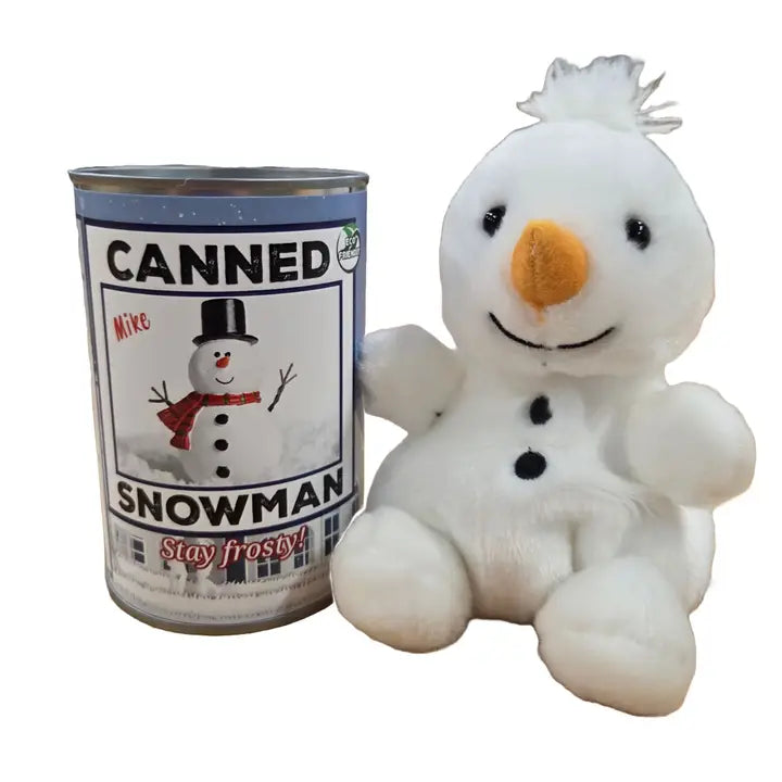 Canned Holiday Plush
