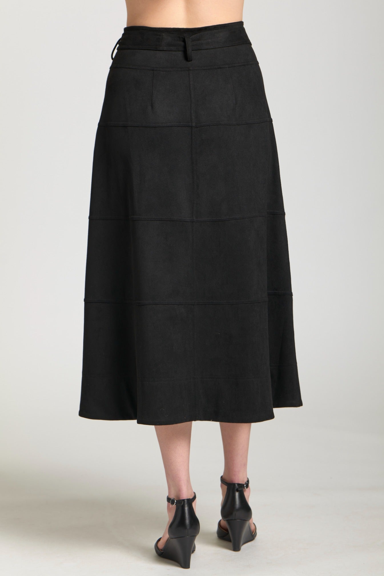 Vegan Suede Skirt