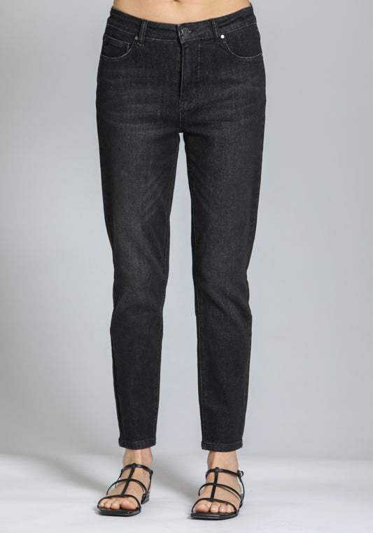 Liberty Skinny Ankle Jean Black