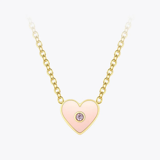 Heart 18K Gold Plated Necklace