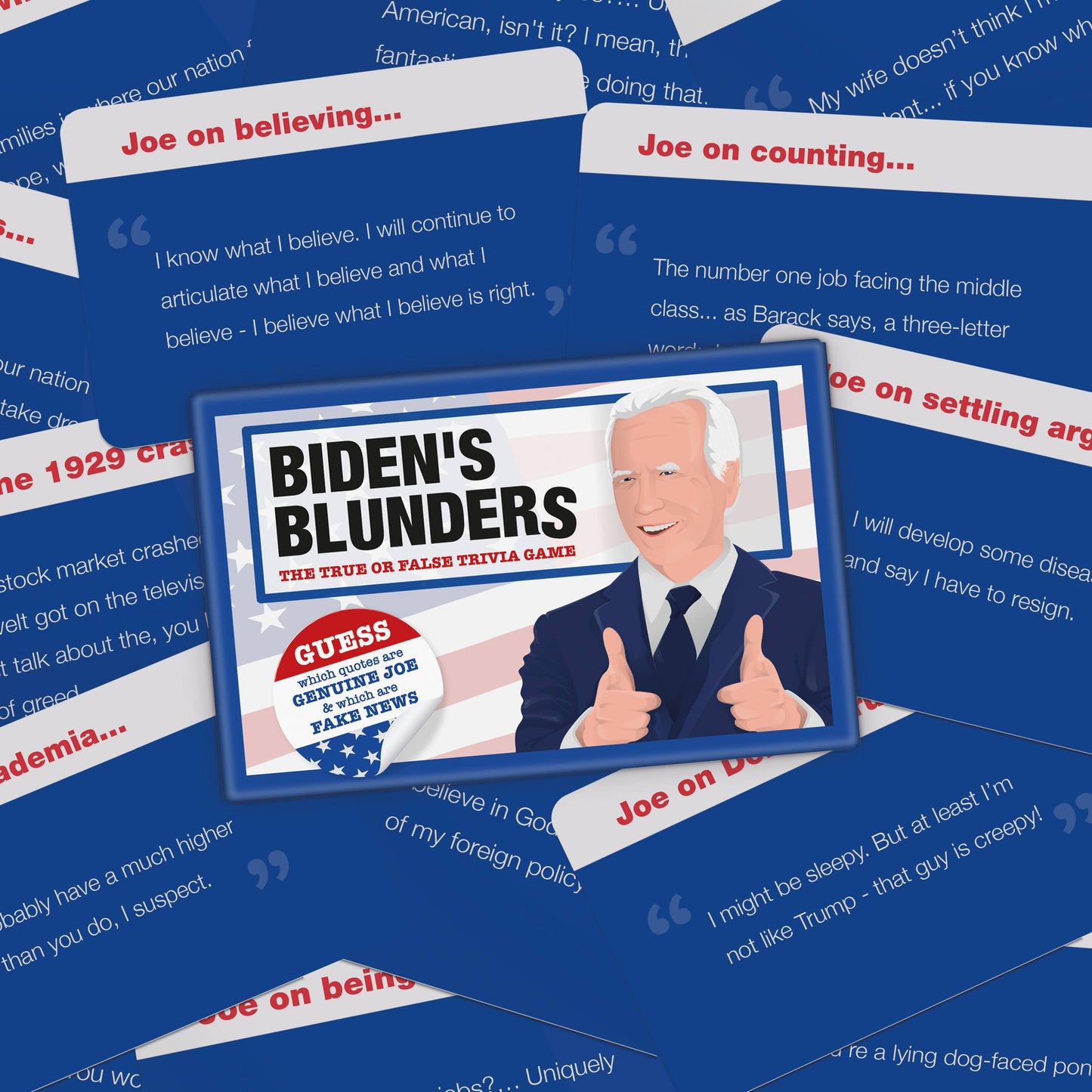 Biden's Blunders Card Game